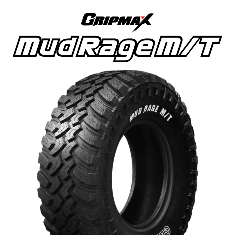 MUD Rage MT M/T アウトラインホワイトレターの商品写真