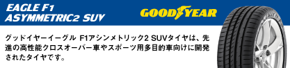 22年製 N0 EAGLE F1 ASYMMETRIC 2 SUV ポルシェ承認 並行のブランドイメージ