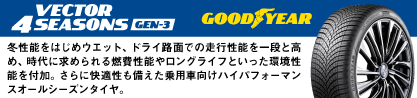 23年製 Vector 4Seasons Gen-3 ED オールシーズン 並行のブランドイメージ