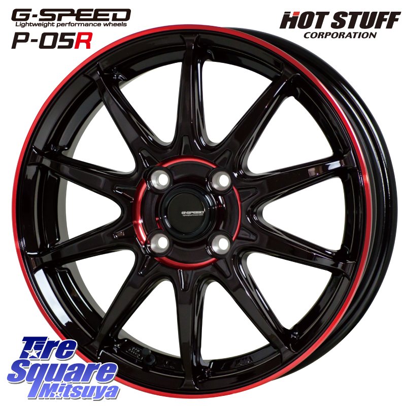 軽量設計 G.SPEED P-05R P05R RED  ホイール 15インチの商品写真