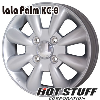 ララパーム KC-8 lala Palm KC8 SIL ホイール 13インチの商品写真