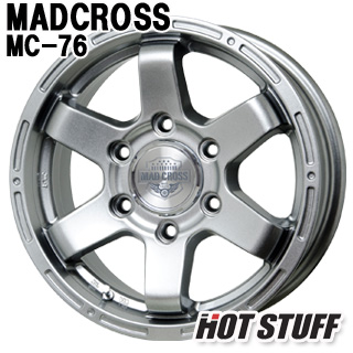 MAD CROSS MC-76 MC76 CAP付 ホイール 15インチの商品写真