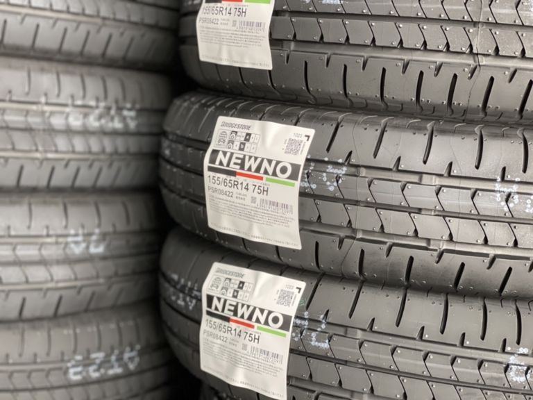 The featured image of BRIDGESTONE 軽自動車サイズ 155/65R14 800本入荷!