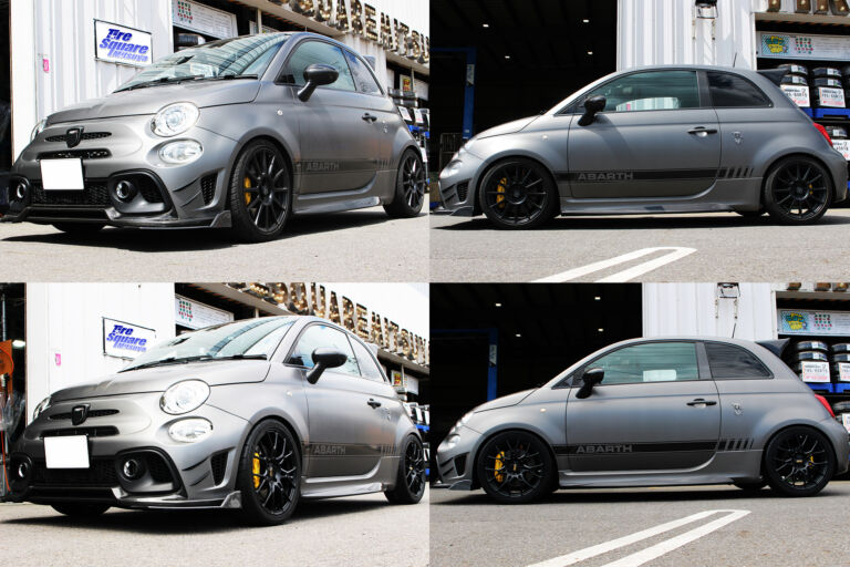 ABARTH 595 competizione Momento　 – BBS Japan INTERSPEED IS701 –の写真 (4)