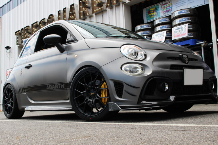 ABARTH 595 competizione Momento　 – BBS Japan INTERSPEED IS701 –の写真 (8)